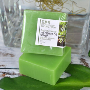 Jabón Artesanal con Aceite Esencial de Artemisia, Limpieza Profunda, Elimina Ácaros, Repele Mosquitos, Jabón Hidratante para Baño y Lavado Facial - Product Image 1