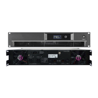 L2800FD Amplificateur de puissance audio DSP 2*1400W Amplificateur double canal professionnel pour application en direct et mobile