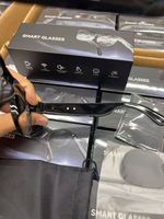 Lunettes intelligentes V3 avec traduction IA, appareil photo 800W pixels, photo, vidéo, appel BT, double objectif, lunettes intelligentes IA