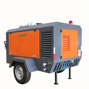 Rotary Screw Air Compressor Diesel Portable Compressors