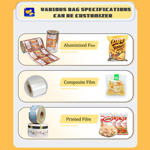 <strong>Automatic</strong> Nitrogen Flushing Packaging <strong>Machine</strong> Food Snack Potato Chips Popcorn Granule <strong>Packing</strong> <strong>Machine</strong> With Nitrogen Flash