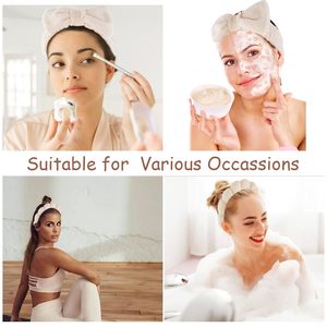 تخفيضات كبيرة إكسسوارات تجميل مجموعة العناية بالبشرة عقال سبا سكرونشيز ماكياج لغسيل الوجه والشعر العصري - Product Image 2