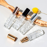 Prix d'usine, étiquette personnalisée, flacon de parfum 10 ml en verre en forme de courge amère, rechargeable, haut de gamme, scellé en plastique pleine page