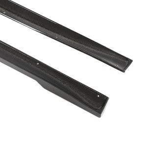 Pour Tesla Model S <span class=keywords><strong>Plaid</strong></span> 2021 + vrai FIBER de carbone Extension de jupe latérale <span class=keywords><strong>becquet</strong></span> de lèvre - Product Image 5