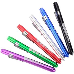 Pluma de inspección LED con carga USB, linterna para pupila ENT de Oftalmología médica con cuerpo ABS, accesorios para gafas alimentadas por AA - Product Image 1