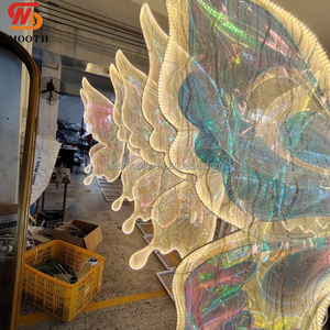 Telón de Fondo LED Grande con Mariposas, Estilo Romántico de Hadas, para Bodas, Eventos en Interiores y Exteriores, Verano 2026 - Product Image 3
