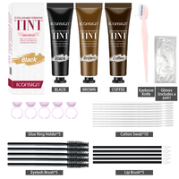 Teinture de sourcils en gel de tatouage avec logo personnalisé Teinture de sourcils professionnelle longue durée et imperméable à l'eau 60 jours