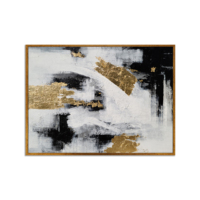 Peinture à l'huile abstraite faite à la main sur toile, art mural, décoration intérieure originale, imperméable et écologique, vente en gros personnalisée