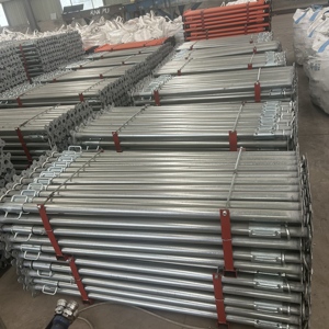 Réductions brésiliennes <span class=keywords><strong>sur</strong></span> l'échafaudage de construction chinois Ringlock poutre en bois coffrage pièces d'échelle échafaudages de soutien en acier - Product Image 6