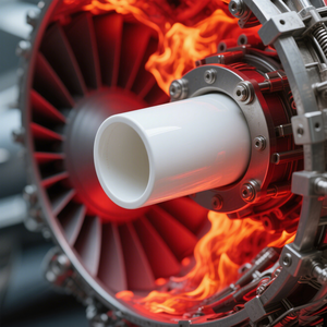 Tubo hueco de cerámica de alúmina Al2O3 de alta dureza para moler y pulir - Product Image 4