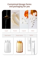 OEM Polvo de Electrolitos de Colágeno Hidratante de Fresa y Sandía con Ácido Hialurónico y Vitamina C para una Piel Radiante - Sobres de Bebida