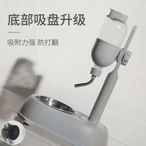 <b>Cat</b> Food Bowl With Removable Stainless Steel Dish For <b>Cats</b> Automatic <b>Feeder</b> Pet Feeding Station - Product Image 2