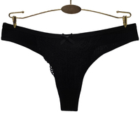Ropa Interior Femenina al por Mayor, Tanga de Algodón para Mujer, Ropa Interior de Moda de Talle Bajo, Suave y Transpirable