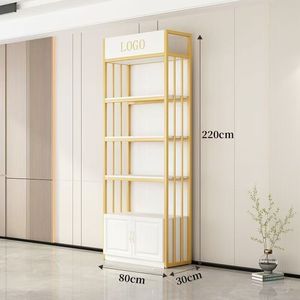 Modern Display Rack for Beauty Salon Barbershop Supermarket Shelves Shopping Mall Display <b>Cabinet</b> Jewelry Boutique Cosmetic - Product Image 1