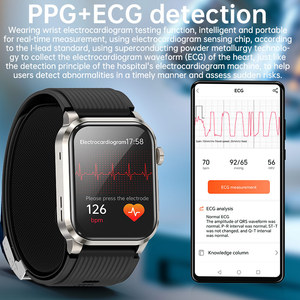 P300 Pro Health Smart Watch with Remote Care Air Pump Blood ECG Monitor for Elderly Family - Product Image 3
