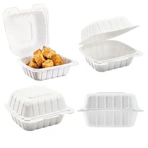 Takeout Compostable Clamshell Take Out Food Containers Chinese Takeout Container Food Takeaway Containers For Restaurant