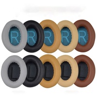 Almohadillas de Repuesto de Alta Calidad en Cuero Proteico y Espuma Viscoelástica para QC35/QC25/QC15/AE2