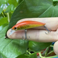 Nouveau Mini 50mm 50S appâts durs artificiels yeux 3D d'eau douce leurre de pêche méné à naufrage lent