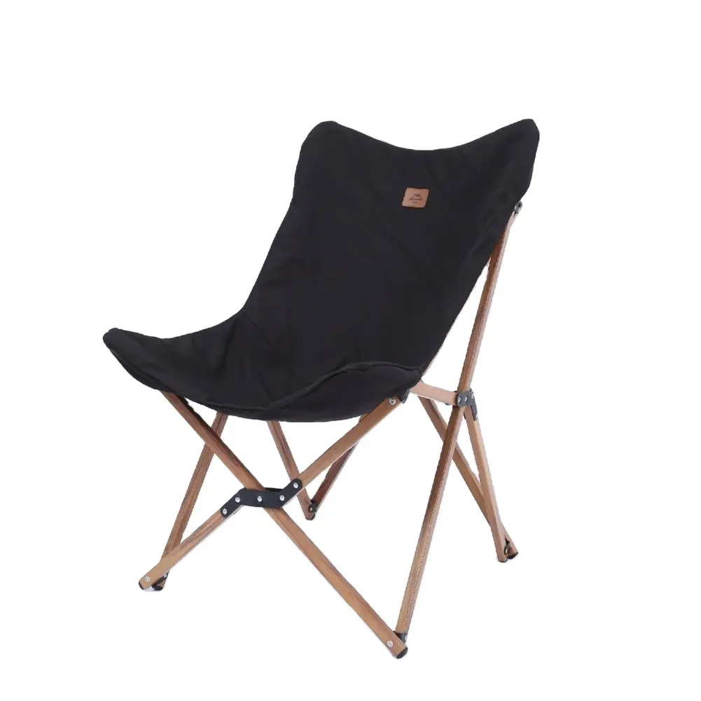 Wholesale Selling Adjustable Black Chair 600d Oxford Foldable Garden Camping Chairs