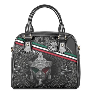 Bolsos baratos Mexican Aztec Warrior Route 66 US Bolsos de cuero para mujer Bolsos estampados a pedido Bolsos de mujer Bolsos de lujo para mujer - Product Image 3
