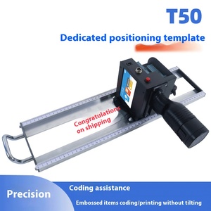 Máy in phun kép cầm tay 50mm với mực khô nhanh Hỗ trợ in hai màu cho vật liệu Flex để in ống dtf - Product Image 6