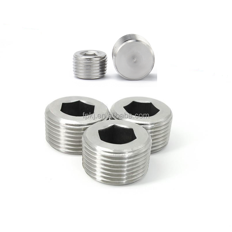 DIN 906 Conical Thread Hexagon Socket Screw Plugs Pipe Plug