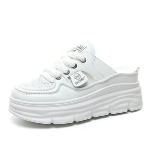 Sandales d'été respirantes 2026 à semelle épaisse évidée, grande taille, rehaussant la taille intérieure, chaussures décontractées et tendance pour le printemps - Product Image 3