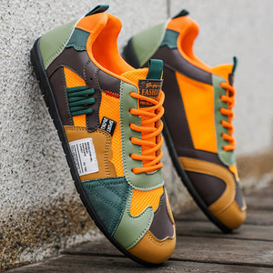 Chaussures décontractées tendance pour hommes, à lacets, confortables, pour la randonnée en plein air, le sport de rue, baskets - Product Image 2