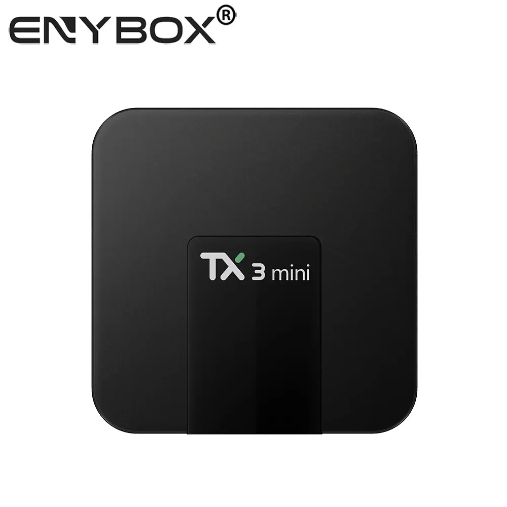 Fabriek OEM TX3 MINI Android 7.1.2 DDR3 Amlogic S905W OTT Smrt TV Box