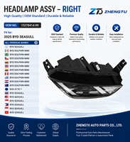 2025 BYD Dolphin Schrägheck LED-Scheinwerfer-Baugruppe (Rechte Seite) OE 15278414-00 12V 65W 3000K Neue Frontleuchte Außenbeleuchtung