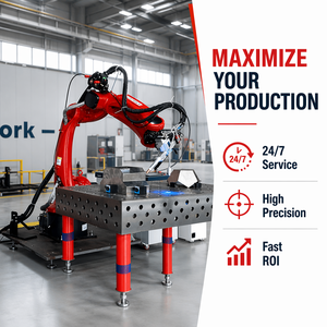 Motor PLC para Estación de Trabajo de Soldadura de Robots Industriales - Máquina de Alta Capacidad IP65 - Product Image 3