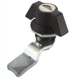 Zinc Alloy Waterproof Cylinder Lock Core <strong>Electrical</strong> Cabinet <strong>Door</strong> Lock 2 Nickel Plated Iron Keys Industrial Furniture Cam Lock - Product Image 1