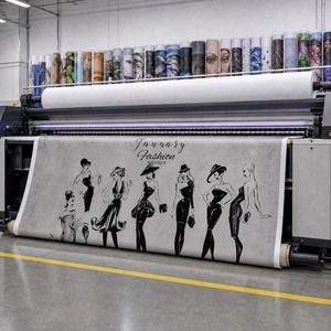 Papier peint mural personnalisé en toile huilée, motif filles en <span class=keywords><strong>robe</strong></span> noire, pour boutique - Product Image 6