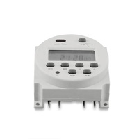 Controlador de Tiempo Compacto EParthub CN101A con Pantalla LCD, Programación Semanal de 7 Días, Apagado Automático para Uso Industrial