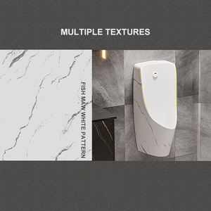 Sensor colgante de pared de grano de <span class=keywords><strong>roca</strong></span> blanca, urinales masculinos de cerámica personalizados, precio competitivo - Product Image 4