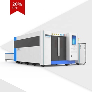 Stainless steel fiber laser cutting machine with cover /Fibra de acero inoxidable de <span class=keywords><strong>la</strong></span> maquina de corte por laser - Product Image 1