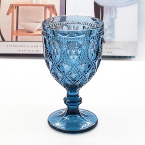 LANGXU Verre <span class=keywords><strong>à</strong></span> <span class=keywords><strong>Vin</strong></span> Rose Gaufré Vintage, Gobelet de Mariage Coloré, Verre <span class=keywords><strong>à</strong></span> <span class=keywords><strong>Vin</strong></span> Rouge en Cristal Diamant - Product Image 4