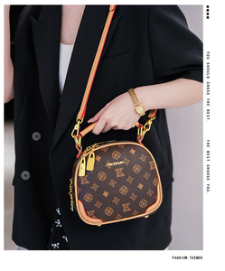 Bolso Redondo Retro 2026 para Mujer, Nuevo Bolso de Mano Diagonal con Dos Correas Extraíbles, Bolso de Hombro Moderno para Dama - Product Image 6