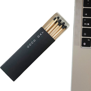 Güzel kibrit kutusu ahşap ucu ambalaj emniyet toplu tutucu şömine Matchstick özel kamp matchbox kişiselleştirilmiş dekoratif - Product Image 3