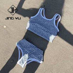 Girls Bikini Custom UPF50+ Protective Children's <b>Swimsuit</b> Beach Print Polyester Baby <b>Swimsuit</b> - Product Image 3