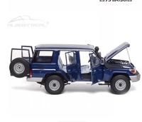 Modèle de voiture miniature en alliage d'aluminium à l'échelle 1:18, personnalisé, jouet pour garçons