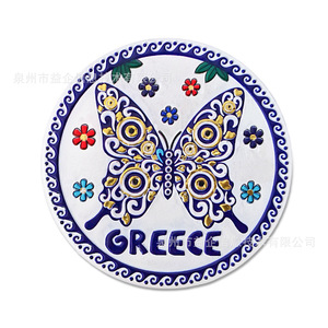 Aimants de réfrigérateur grecs, souvenirs touristiques, cadeaux, décorations magnétiques tridimensionnelles pour la maison, personnalisés et directement de l'usine - Product Image 5