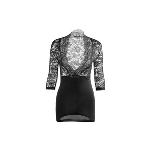All'ingrosso Slim Fit scavato in pizzo trasparente ufficio molto caldo maturo donna Sexy camicia da notte Lingerie - Product Image 4