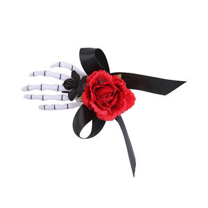 2025 Halloween Rose squelette main pinces à cheveux pour filles Vampire Alligators pour <span class=keywords><strong>femmes</strong></span> dames cheveux accessoires fournisseur chinois - Product Image 4