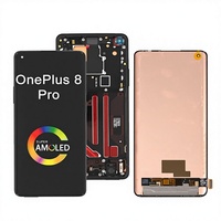 Écran LCD OnePlus 8 Pro Modèle 1266 avec écrans intérieur et extérieur et assemblage de cadre Écran tactile