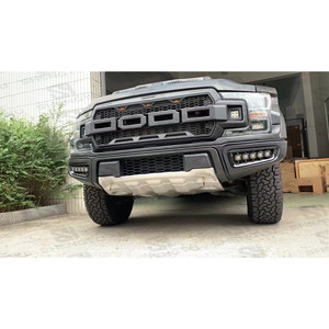 Parachoques Delanteros para Automóviles con Rejilla y Faros Delanteros para FOR-D Ranger 2012-2021, Actualización al Estilo F150 2018 <span class=keywords><strong>HULK</strong></span> - Product Image 6