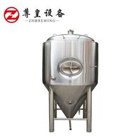 Beer Brewing Equipment Conical Fermentation Tank Stainless Steel Beer Fermenter