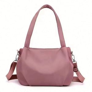 Women's All Seasons Fashion Large Capacity <b>Nylon</b> <b>Tote</b> <b>Bag</b> Adjustable Strap Waterproof Hobo Design <b>Zipper</b> Closure Polyester Beach - Product Image 4