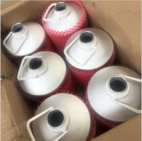5L Aluminium flasche mit Ring Fein öltank Weihrauch Expansions flasche Industrielle Verwendung für Chemikalien 5000ml Fassung vermögen