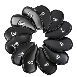 CRAFTSMAN <b>GOLF</b> 10pcs/Set Thick Synthetic Leather <b>Golf</b> Iron Head Covers Set Headcover Fit All Brands Custom Logo - Product Image 5